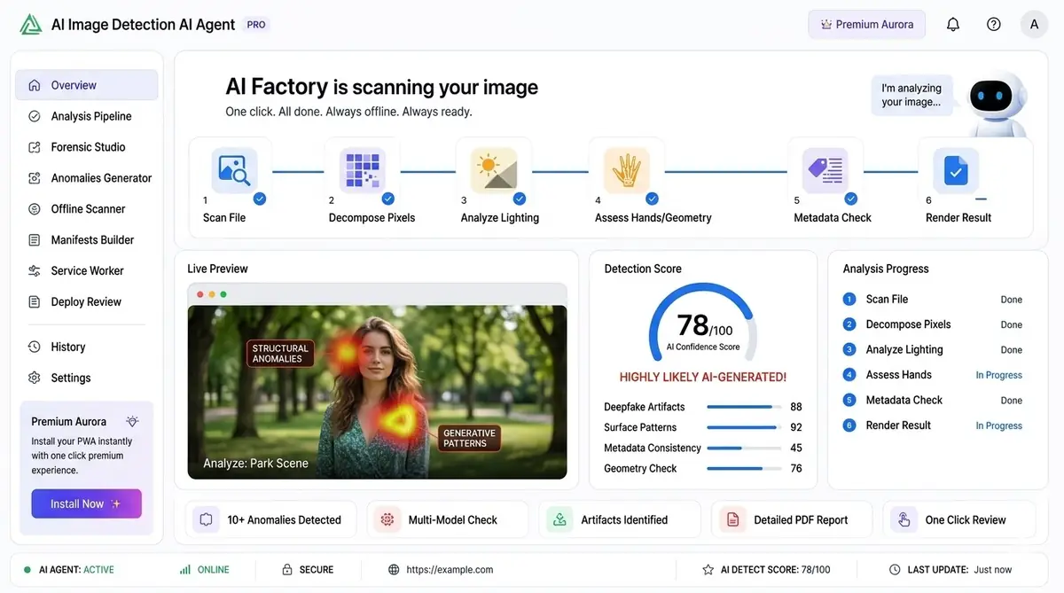 AI HTML games app — example of the AI tool dashboard software
